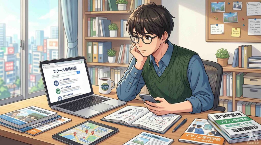 SHIFT AIは稼げないのか調査している男性