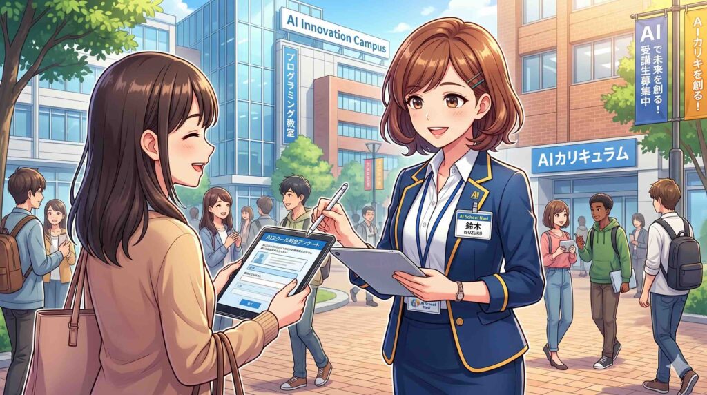 みんなは高いと感じているのか調べている女性