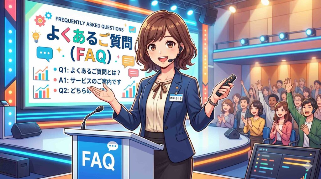 ライフトシフトラボのよくある質問に呼たるスタッフ