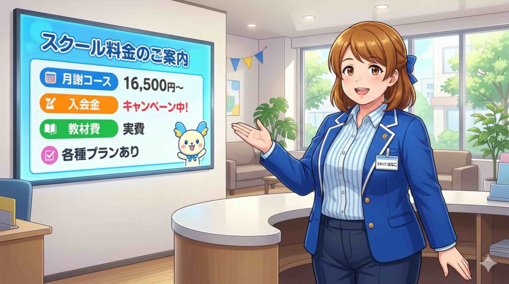 SHIFT AIの料金を説明する女性