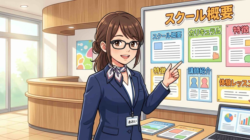 ライフトシフトラボの概要を説明するスタッフ