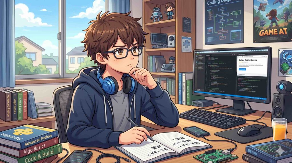UdemyでClaudeを学ぶべき少年