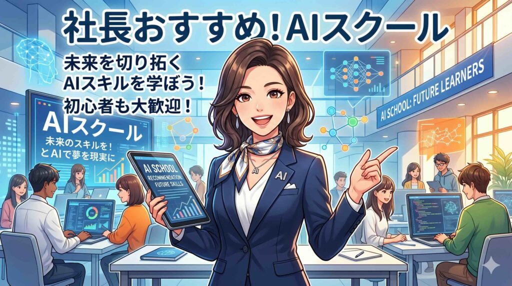 デジハク生成AIがおすすめな人とそうでない人を紹介する女性