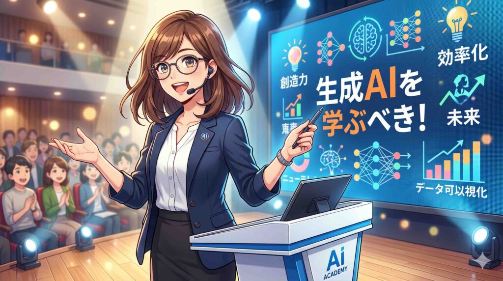 Udemyで生成AIを学ぶべき人とそうでない人を紹介する講師