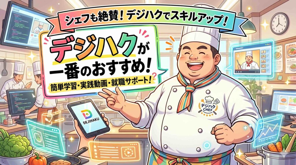 デジハク生成AI無料説明会がおすすめな人とそうでない人を説明する男性