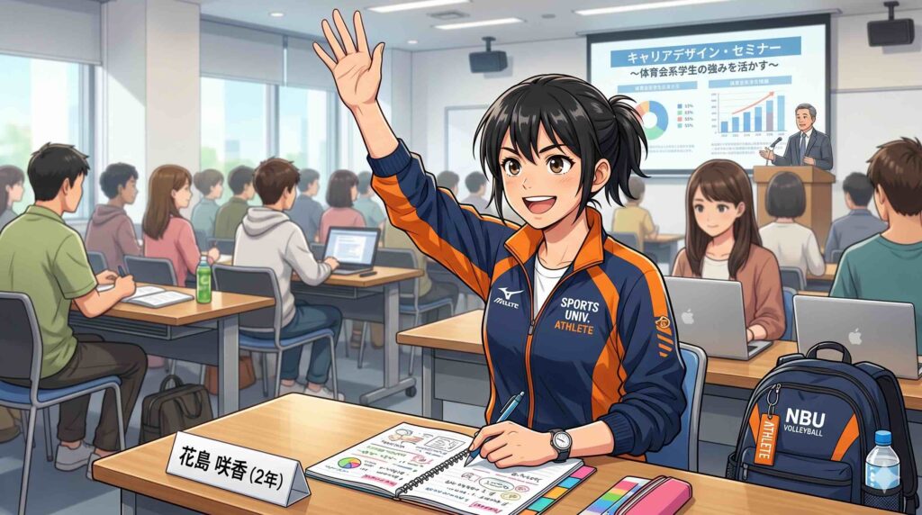 無料セミナーを受けた印象を語る女性