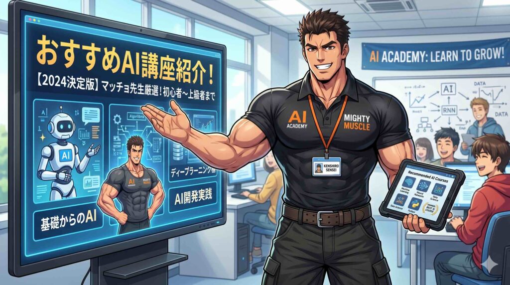 対象者別おすすめ生成AI講座を紹介する講師