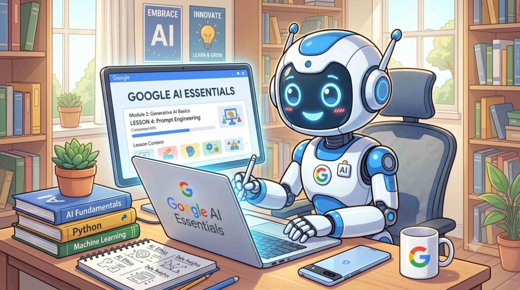 Google AI EssentialsをやるAI