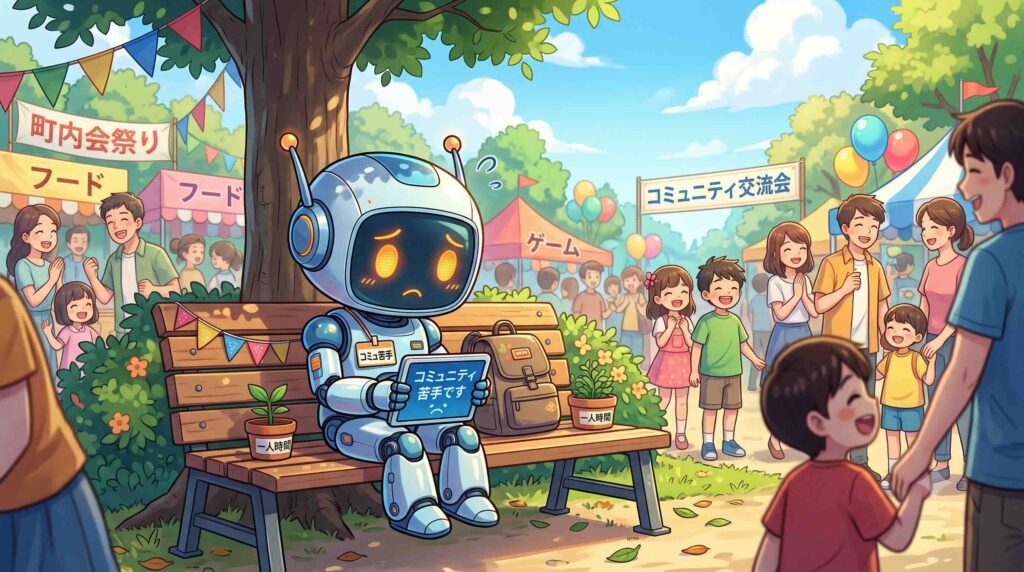コミュニティは利用しないといけないのか悩むAI