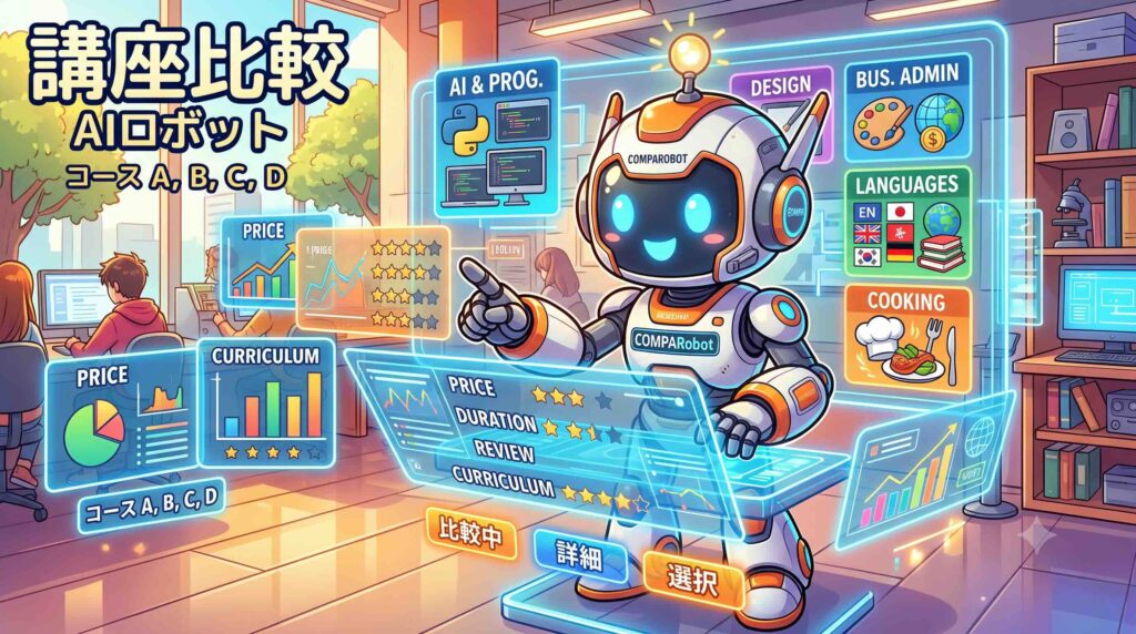 Google AI プロフェッショナル認定証とUdemyを比較するAI
