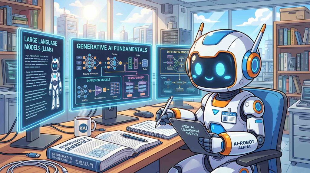 本格的に生成AIを学ぼうとするAI