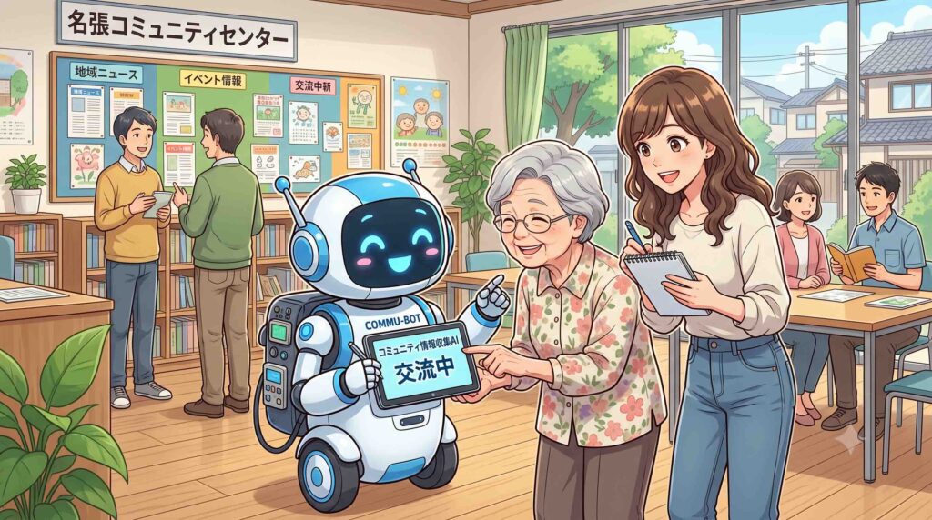 コミュニティをやってみて得た情報を集めるAI