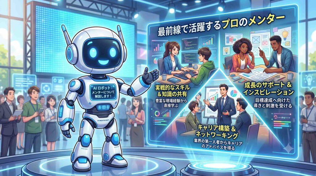 メンターってどんな人たちか説明するAI