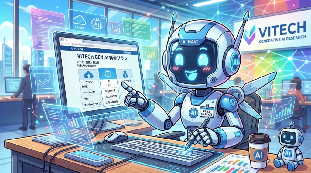 バイテック生成AIの料金を調べるAI