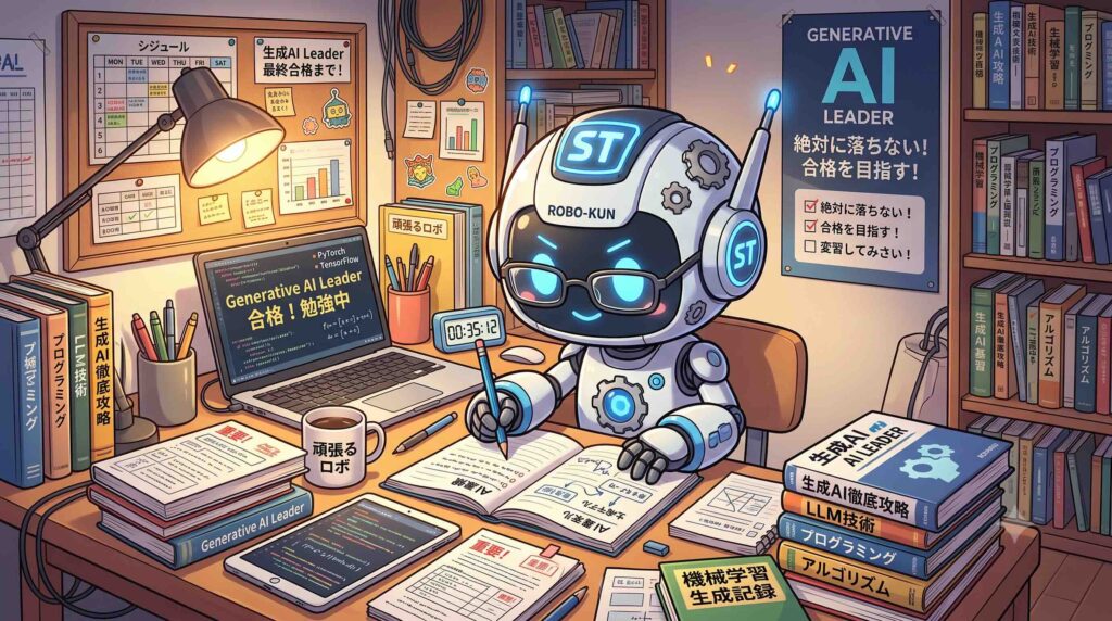 Generative AI Leaderに落ちないよう勉強するAI
