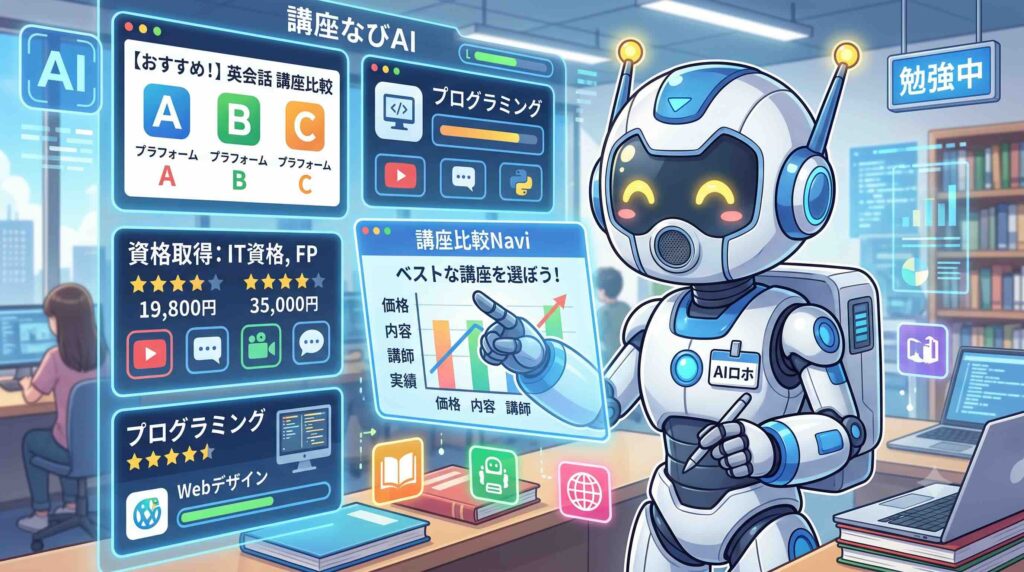 Generative AI Leaderおすすめ模擬試験・問題集の比較表を作成するAI