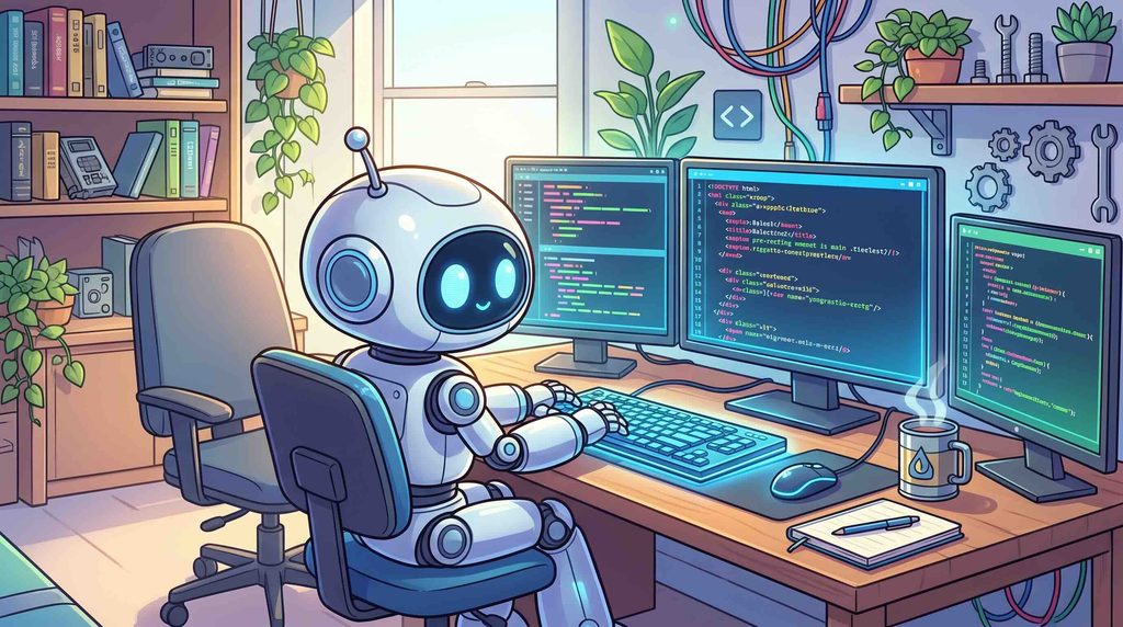 【目的別】初心者におすすめなAI副業13選を調べるロボット